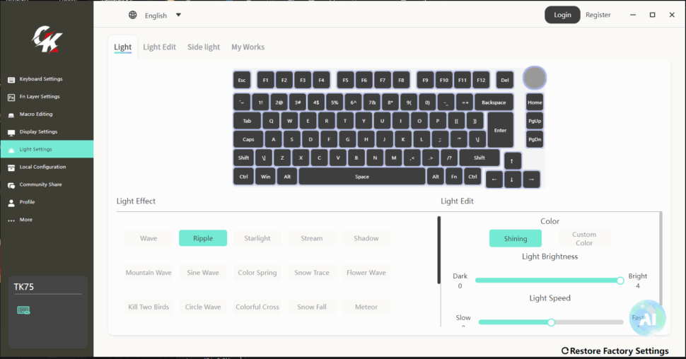 Gamakay TK75HE Test App 5 Gamakay TK75HE Test App 5