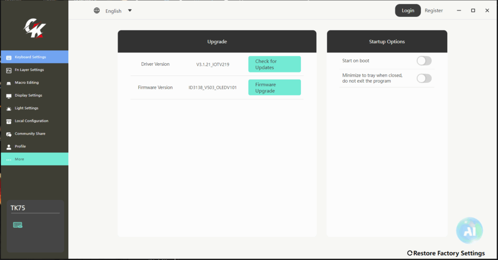 Gamakay TK75HE Test App 7 Gamakay TK75HE Test App 7