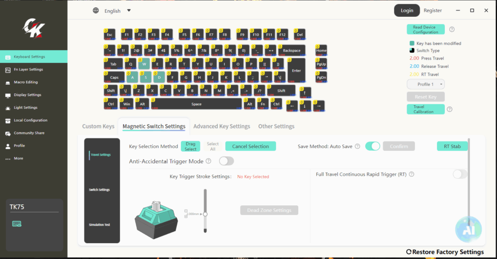 Gamakay TK75HE Test App 8 Gamakay TK75HE Test App 8