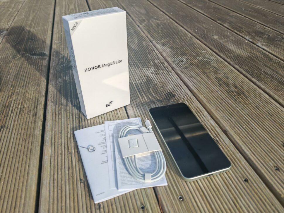 Test Honor Magic 8 Lite Lieferumfang Test Honor Magic 8 Lite Lieferumfang