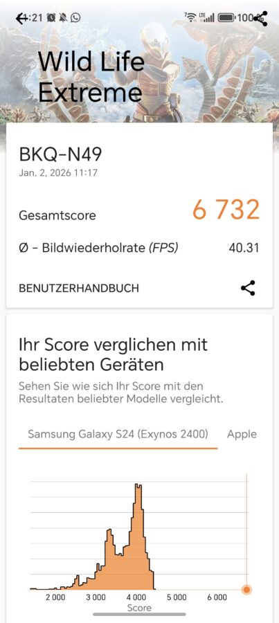 Honor Magic 8 Pro Benchmarks 2 Honor Magic 8 Pro Benchmarks 2
