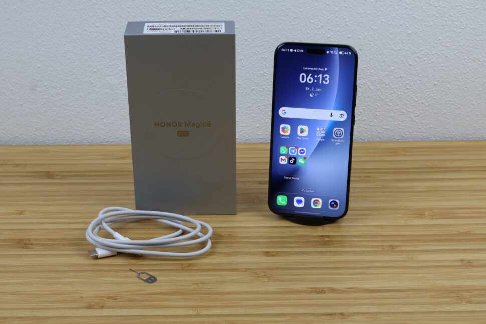 Honor Magic 8 Pro Lieferumfang Honor Magic 8 Pro Lieferumfang