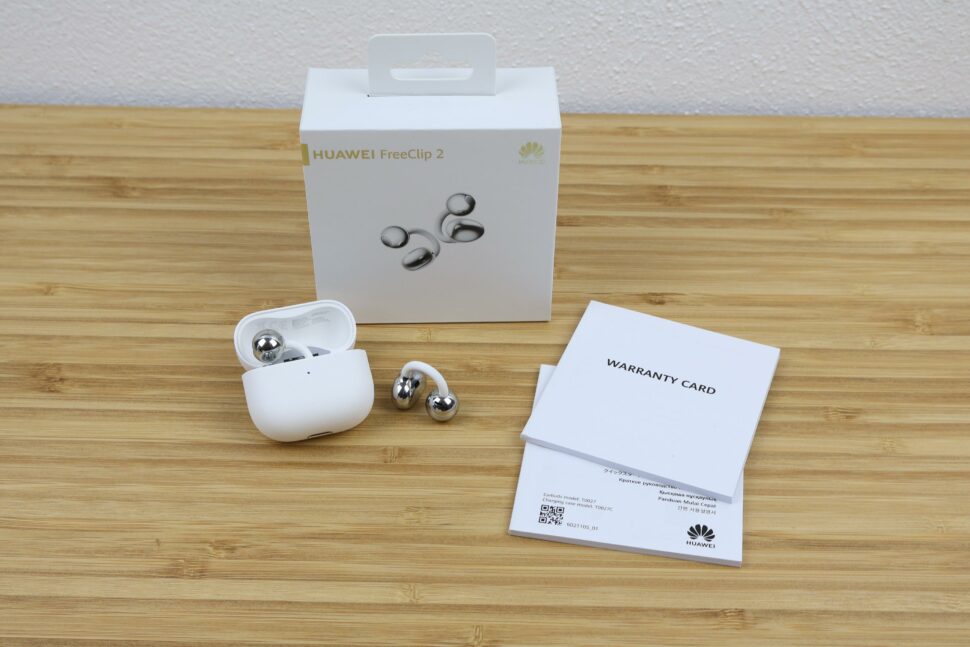 Huawei FreeClip 2 Lieferumfang Huawei FreeClip 2 Lieferumfang