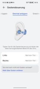 Huawei FreeClip 2 Steuerung 3 Huawei FreeClip 2 Steuerung 3