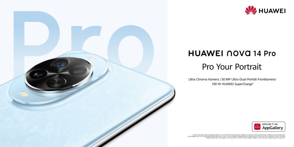 Huawei Nova 14 Pro vorgestellt DE Head Huawei Nova 14 Pro vorgestellt DE Head