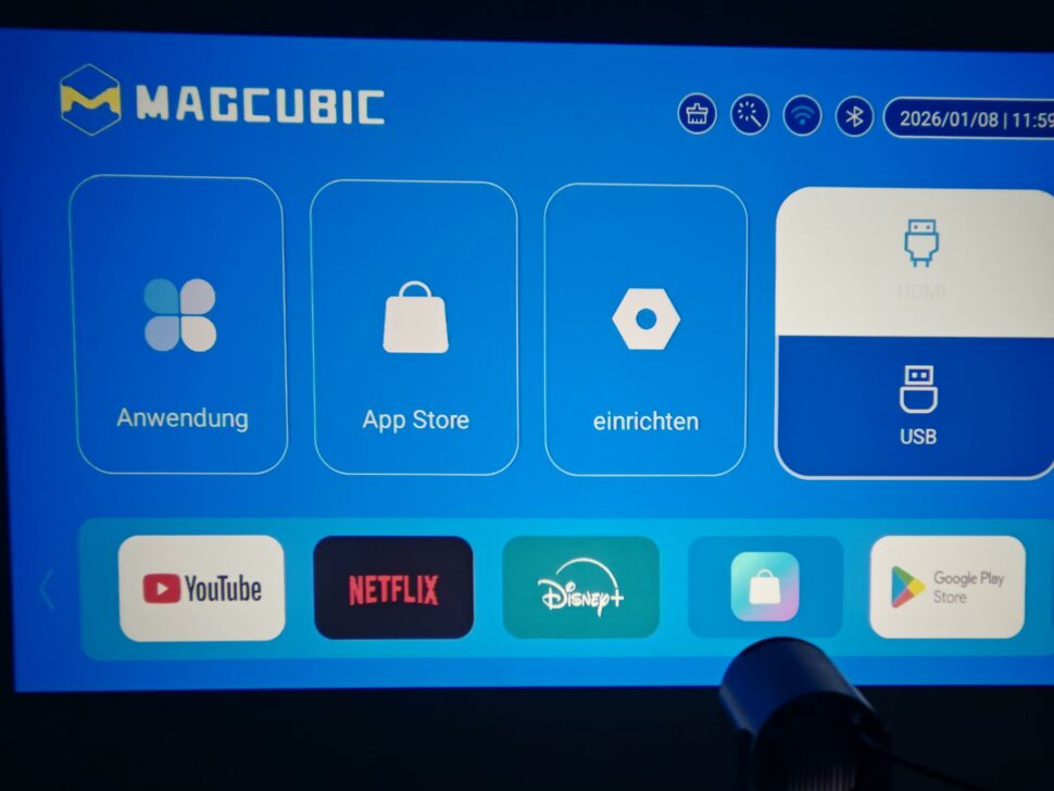 Magcubic HY300 Pro System und Software 2 Magcubic HY300 Pro System und Software 2