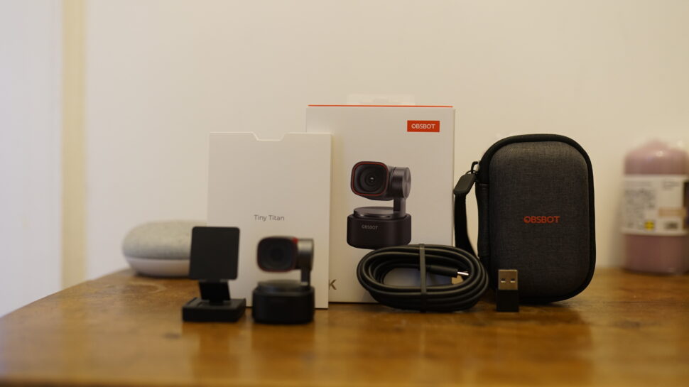 Obsbot Tiny 3 Banner IV Obsbot Tiny 3 Banner IV