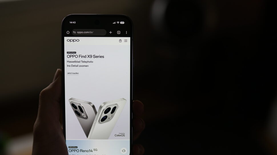 Oppo Store Deutschland Banner I Oppo Store Deutschland Banner I