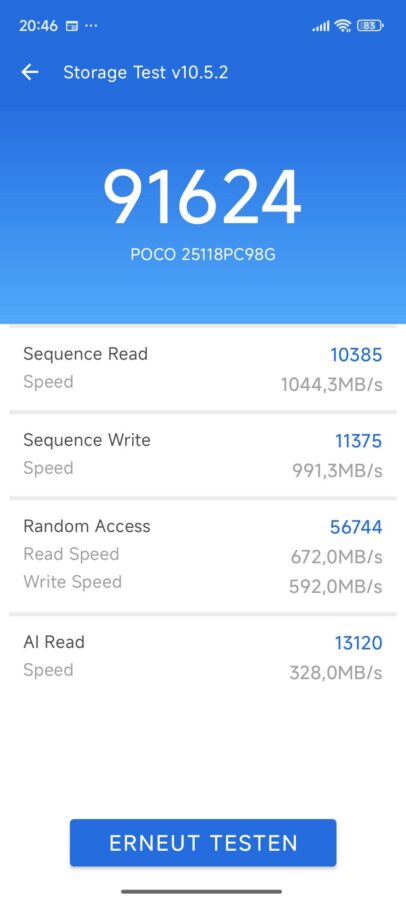 Test Poco M8 Benchmark 7 Test Poco M8 Benchmark 7