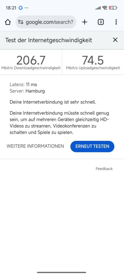 Test Poco M8 Connect 6 Test Poco M8 Connect 6