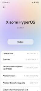 Test Poco M8 System 7 Test Poco M8 System 7