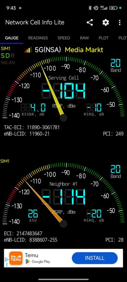 Test Redmi Note15 5G Konnetivitaet 7 Test Redmi Note15 5G Konnetivitaet 7