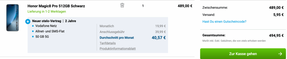 Otelo Honor Magic 8 Pro Gomibo.de Otelo Honor Magic 8 Pro Gomibo.de