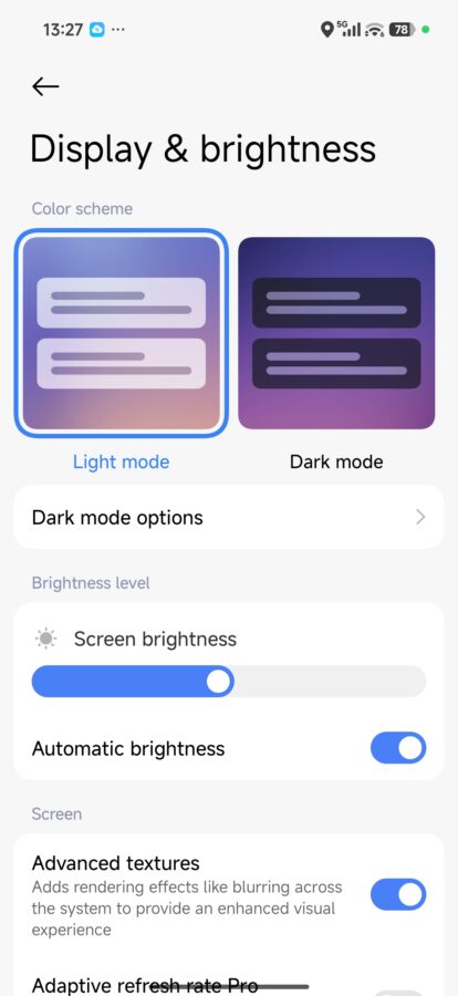 Xiaomi 17 Ultra Display Settings Color AOD DRM Widevine HDR 1 Xiaomi 17 Ultra Display Settings Color AOD DRM Widevine HDR 1