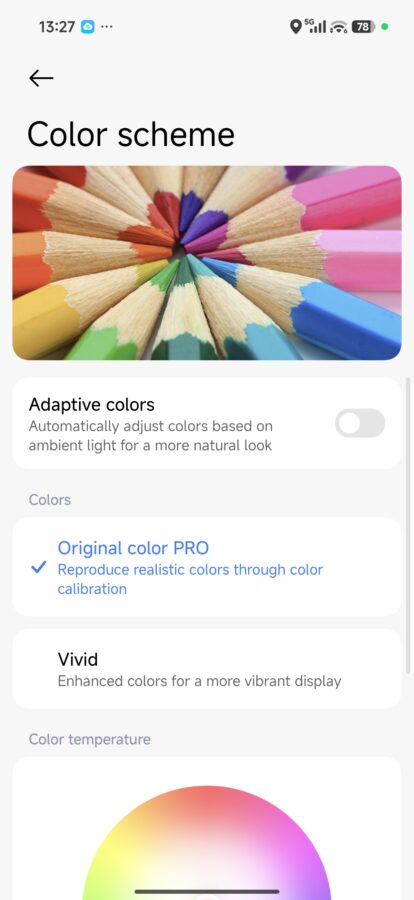 Xiaomi 17 Ultra Display Settings Color AOD DRM Widevine HDR 2 Xiaomi 17 Ultra Display Settings Color AOD DRM Widevine HDR 2