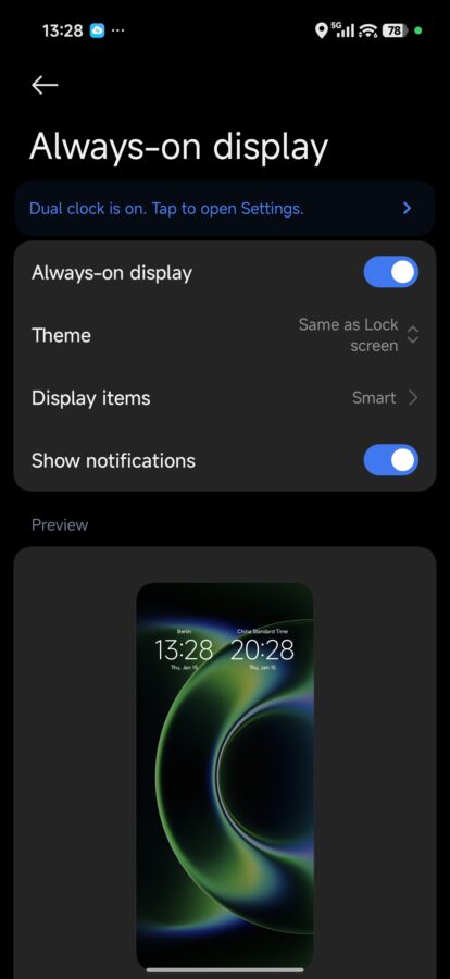 Xiaomi 17 Ultra Display Settings Color AOD DRM Widevine HDR 3 Xiaomi 17 Ultra Display Settings Color AOD DRM Widevine HDR 3
