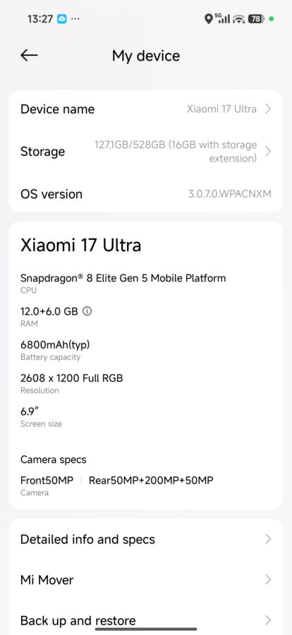 Xiaomi 17 Ultra HyperOS3 Android 16 5 Xiaomi 17 Ultra HyperOS3 Android 16 5