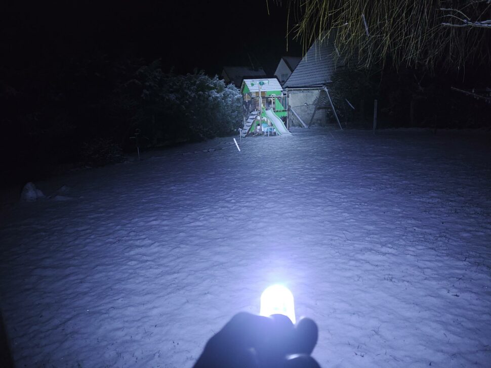 Xiaomi Mija Taschenlampe Beamshot 4 Xiaomi Mija Taschenlampe Beamshot 4