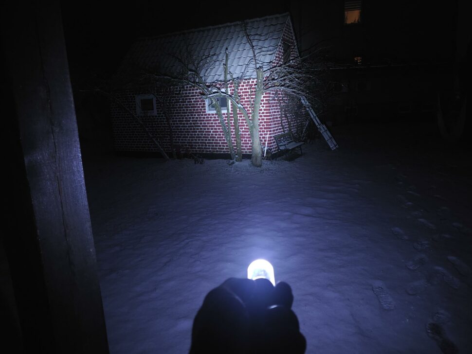 Xiaomi Mija Taschenlampe Beamshot 9 Xiaomi Mija Taschenlampe Beamshot 9