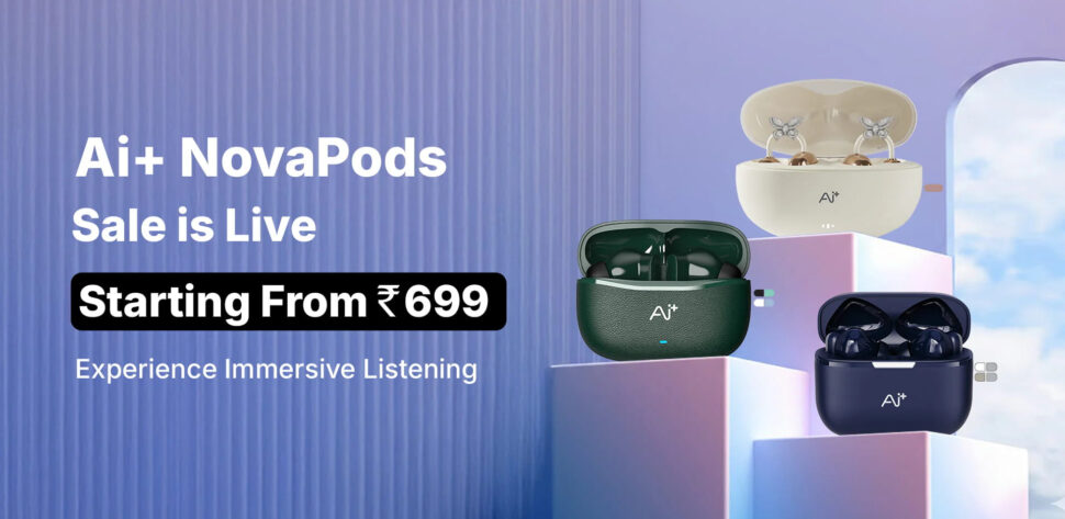 Ai Plus NovaPods Banner I Ai Plus NovaPods Banner I