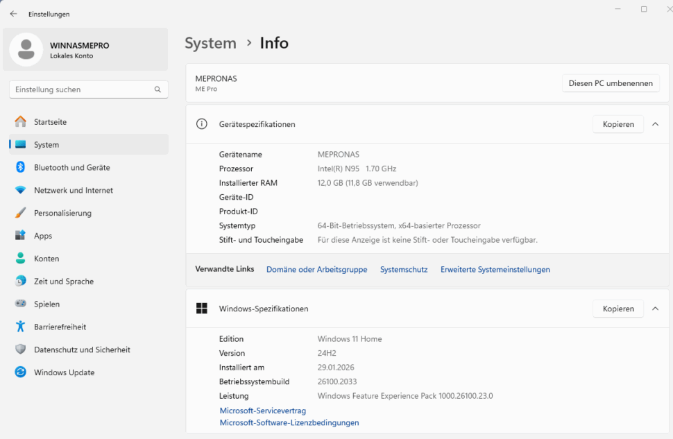 Beelink ME Pro Test Screeners 3 Beelink ME Pro Test Screeners 3