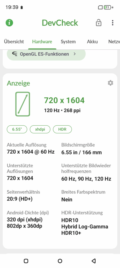 Blackview Oscal Pilot 5 Display 1 Blackview Oscal Pilot 5 Display 1
