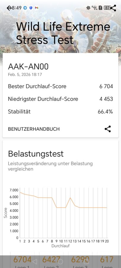 Honor WIN RT Benchmark 2 Honor WIN RT Benchmark 2