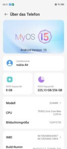 Test Nubia Air System 4 Test Nubia Air System 4