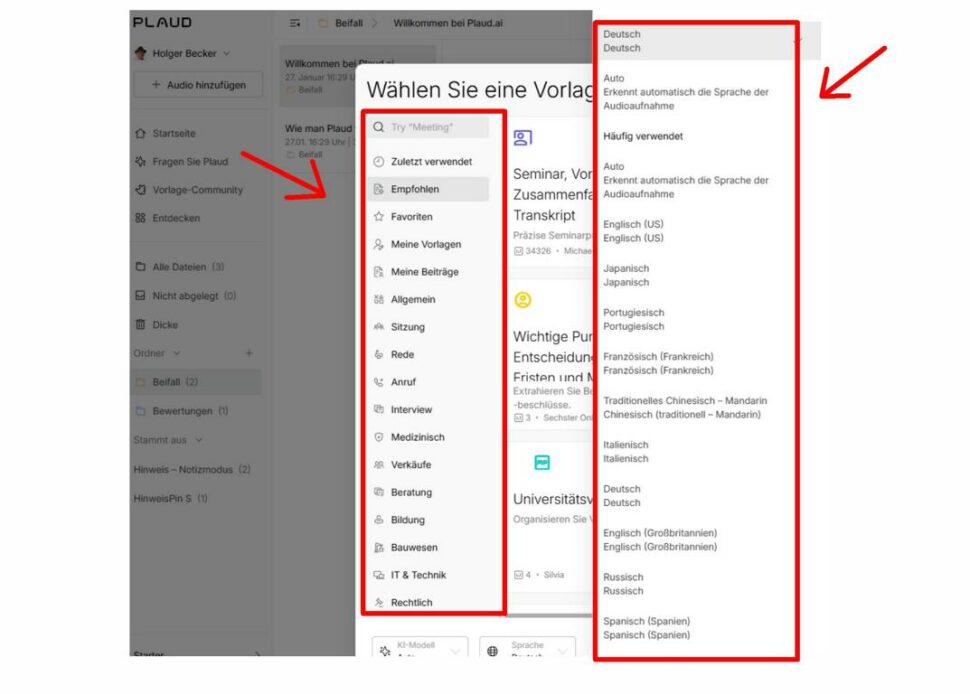 Plaud NotePin S 12 Plaud NotePin S Software