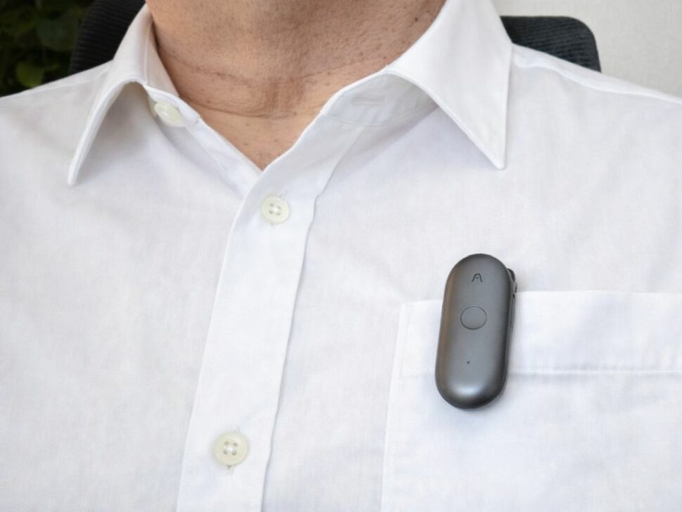 Plaud NotePin S 33 Plaud NotePin S im Einsatz