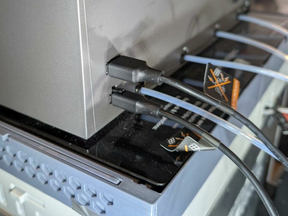 QIDI BOX 3 Verkabelung und Schläuche der Qidi Box