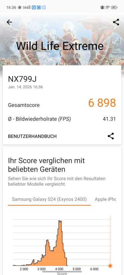RedMagic 11 Air Test Benchmark 10 RedMagic 11 Air Test Benchmark 10