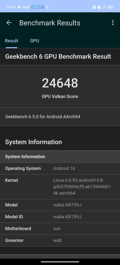 RedMagic 11 Air Test Benchmark 8 RedMagic 11 Air Test Benchmark 8