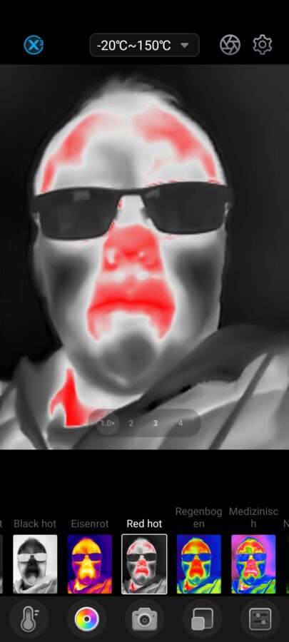 Thermal Master P3 Farbskalen 2 Thermal Master P3 Farbskalen 2