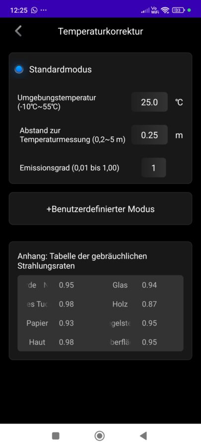 Thermal Master P3 erweiterte Einstellungen 3 Thermal Master P3 erweiterte Einstellungen 3