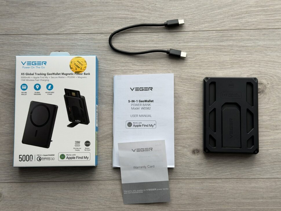 Veger X5 Lieferumfang 1 Veger X5 Lieferumfang 1