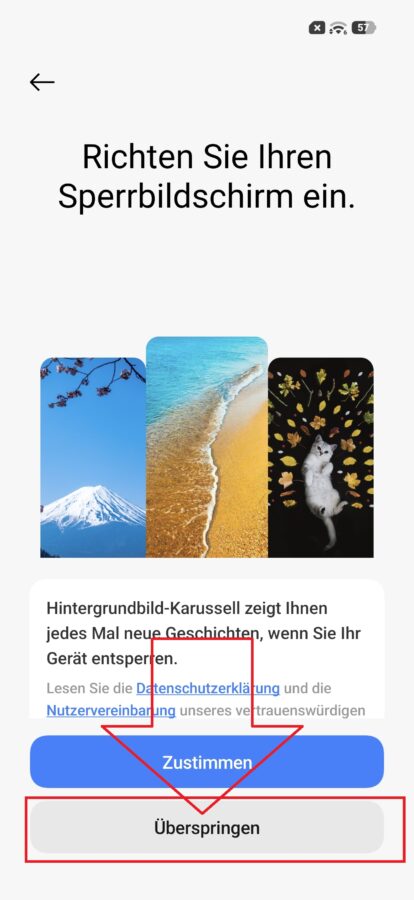 Ersteeinrichtung HyperOS 3 keine Werbung 3 Ersteeinrichtung HyperOS 3 keine Werbung 3