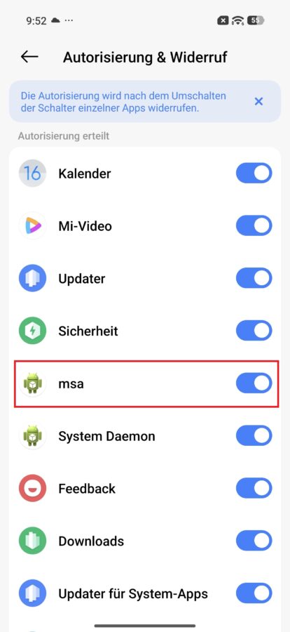 MIUI System Ads deaktivieren MSA 4 MIUI System Ads deaktivieren MSA 4