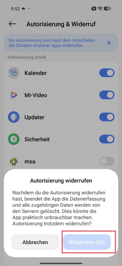 MIUI System Ads deaktivieren MSA 5 MIUI System Ads deaktivieren MSA 5