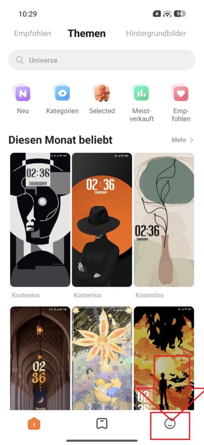 Werbugn Themen App Thems Xiaomi HyperOS deaktiviern 2 Werbugn Themen App Thems Xiaomi HyperOS deaktiviern 2