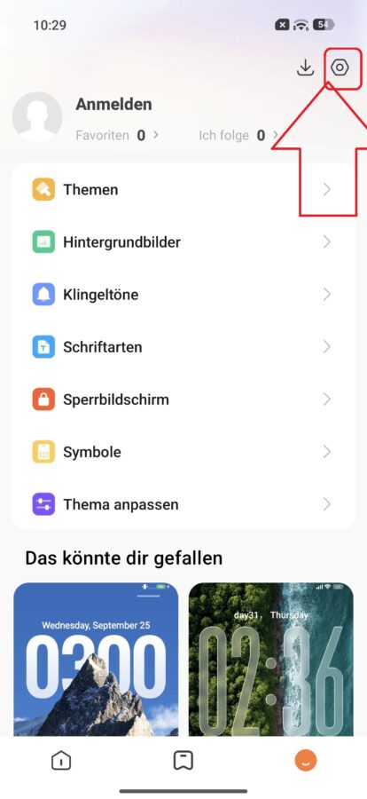 Werbugn Themen App Thems Xiaomi HyperOS deaktiviern 3 Werbugn Themen App Thems Xiaomi HyperOS deaktiviern 3