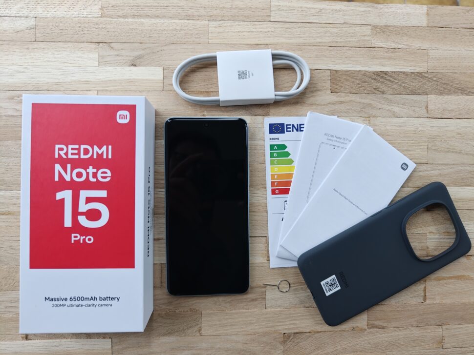 Redmi Note 15 Pro Lieferumfang Redmi Note 15 Pro Lieferumfang