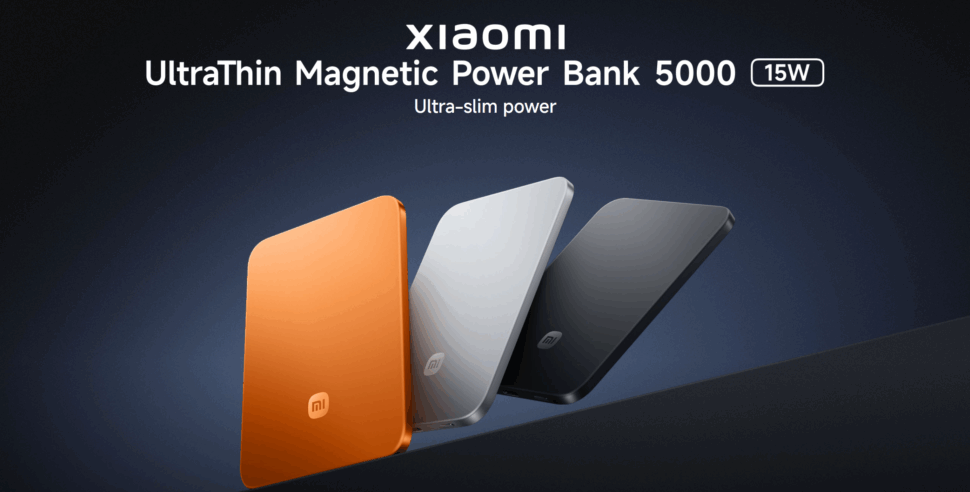 Xiaomi UltraThin Magnetic Power Bank Banner I Xiaomi UltraThin Magnetic Power Bank Banner I