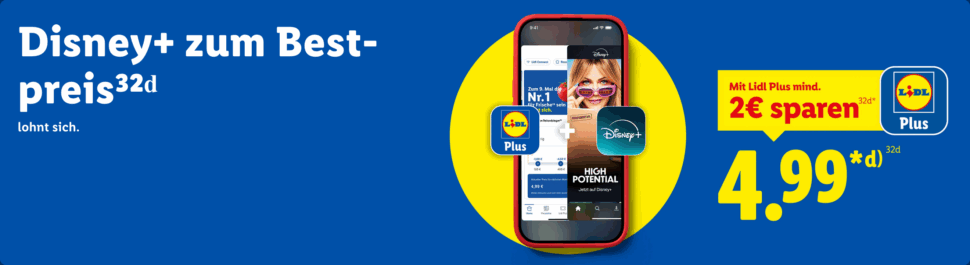 Lidl Plus x Disney Lidl Plus x Disney