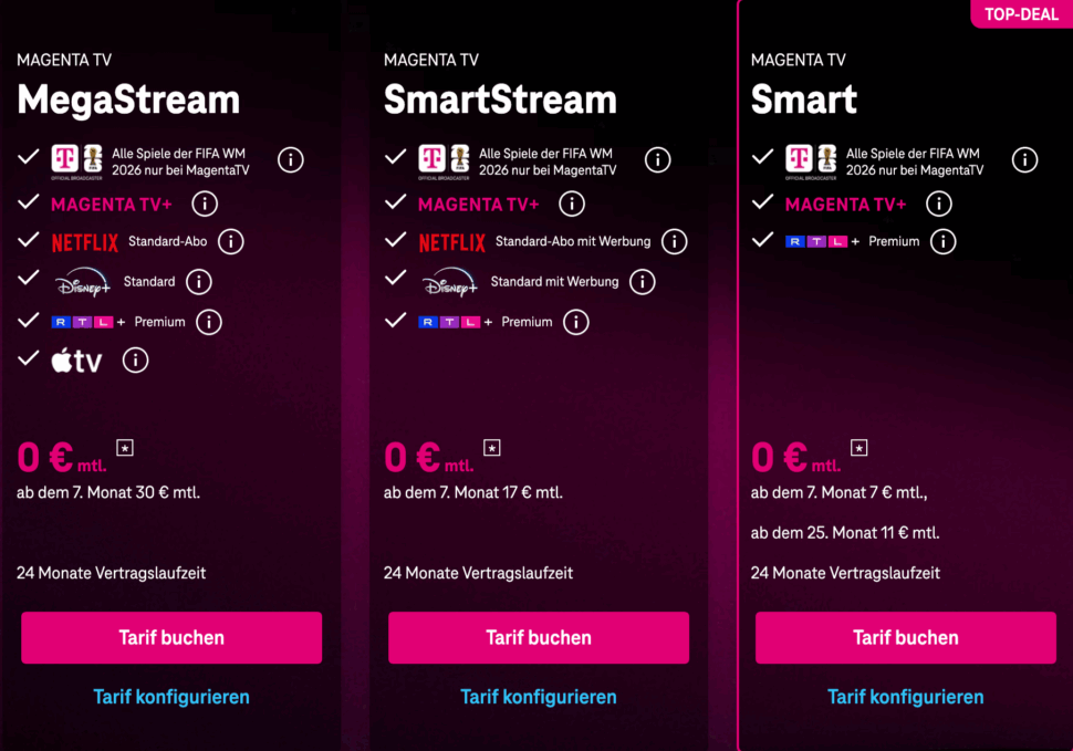 MagentaTV mit IPTV App buchen Telekom MagentaTV mit IPTV App buchen Telekom