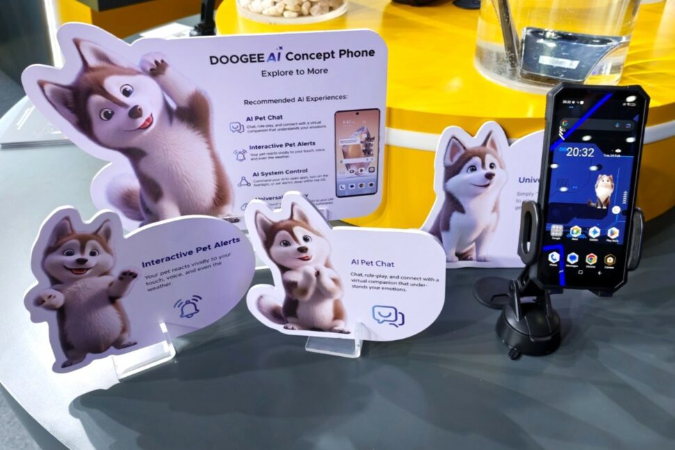 Doogee MWC 2026 AI Concept phone Doogee MWC 2026 AI Concept phone