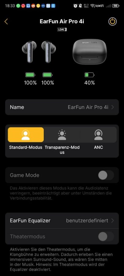 EarFun Air Pro 4i Test App 2 EarFun Air Pro 4i Test App 2
