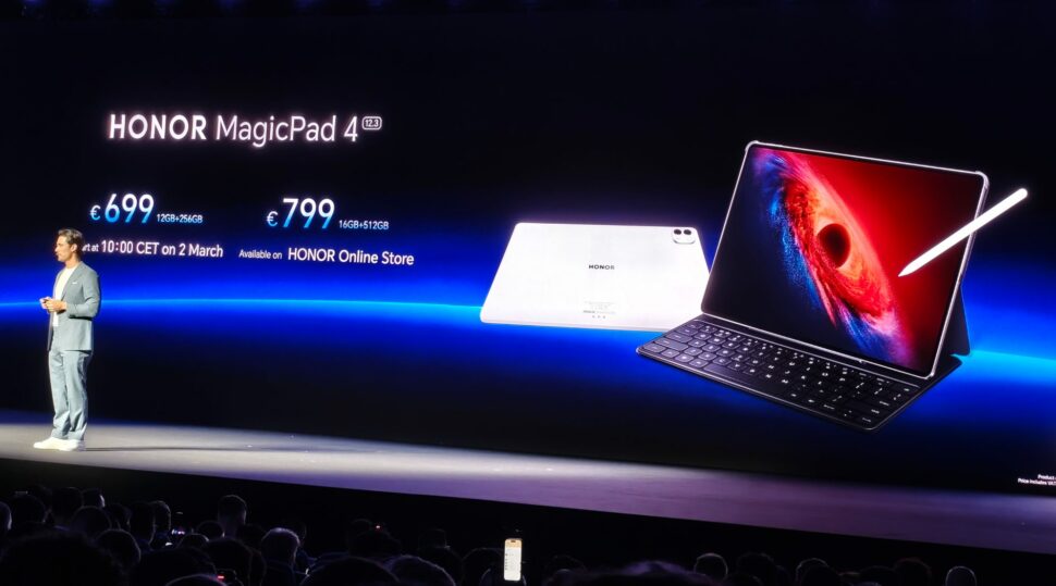 Honor magic Pad 4 Launch MWC 2 Honor magic Pad 4 Launch MWC 2