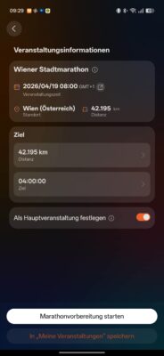 Huawei WATCH GT Runner 2 Test Screenshot Marathon 1 Huawei WATCH GT Runner 2 Test Screenshot Marathon 1