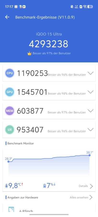 Screenshot iqoo15ultra antutu v11 Screenshot iqoo15ultra antutu v11